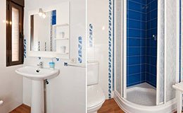 Baño Habitación Celeste
