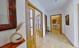 Salón con sofá-cama