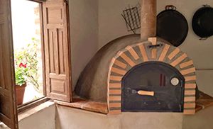 Casa rural con horno de leña